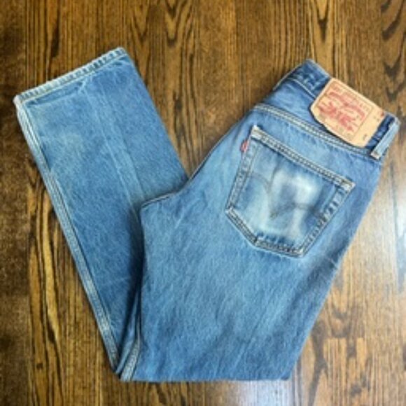 Levi's Denim - Levi's Medium Wash 501 Jeans